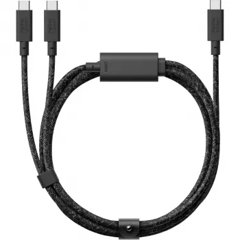 Native Union Belt Cable 2in1 USB-C till USB-C 2 m 140W Cosmos
