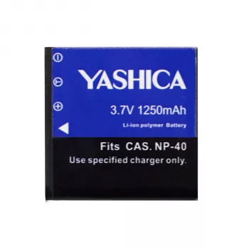 Yashica NP-40 litiumjonbatteri 3,7 V 750 mAh för Casio Exilim-kameror