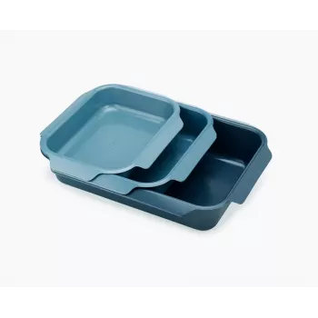 Joseph Joseph Nest ugnsset med 3 bakplåtar (45060), blå