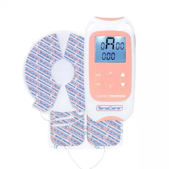 TensCare Perfect Mama+ digital TENS-maskin för lindring av värksmärtor och för återhämtning efter förlossning
