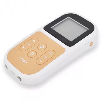 TensCare UniGlo ansiktsstramande apparat – EMS-muskelstimulator med 4 program, USB-uppladdningsbar