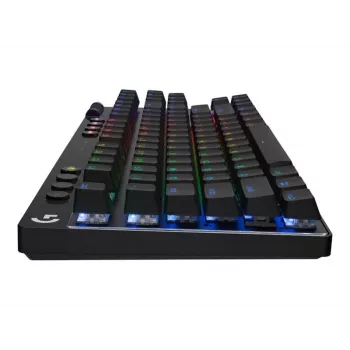 Logitech G PRO X TKL Wireless gamingtangentbord - tenkeyless - LIGHTSPEED och Bluetooth - AZERTY - franskt layout - GX Tactile-brytare - vit