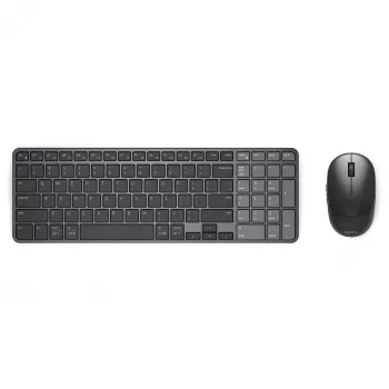 Dell Pro 7 uppladdningsbart kompakt tangentbord- och musset – KM746 – svart – tyskt layout