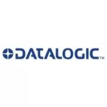 Datalogic RS232 seriell kabel med extern strömförsörjning, DB9-kontakt till skanner, spiralkabel, 3,6 m, svart