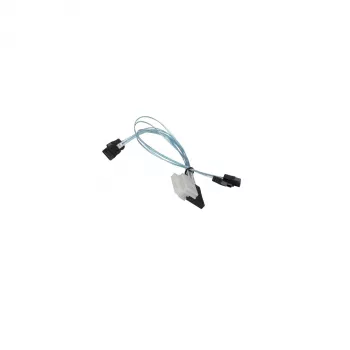 Supermicro CBL-SAST-0813 Slim SAS till SATA-kabel - 1x8 SFF-8654 till 8x SATA - 70 cm