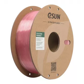 eSUN PLA Clear 1,75 mm Pink Crystal filament 1 kg
