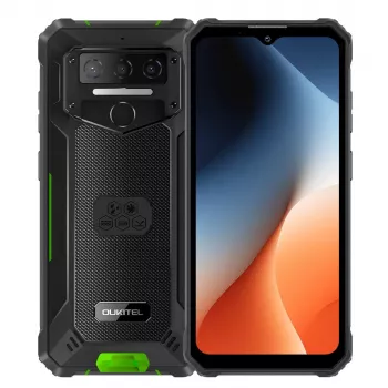 OUKITEL WP23 Plus 6,52 inch 8GB/256GB 10600mAh grön robust smartphone