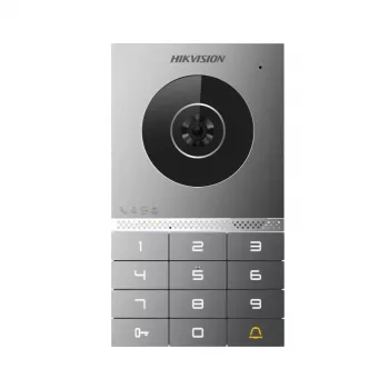 Hikvision DS-KV7023EY-IME2 videodörrstation, 2 MP, PoE, IP65, IK08, Mifare
