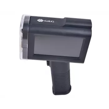 G&G GG-HH1001B handhållen etikettskrivare, termotransfer, 203 dpi, USB & Bluetooth, svart