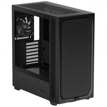 TRYX FLOVA F50 Midi-Tower, ATX, härdat glas - svart