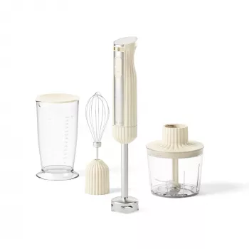 Guzzini Sous Chef stavmixer med tillbehör, kräm (14840004)