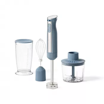 Guzzini Sous Chef stavmixer med tillbehör, marinblå (148400210)