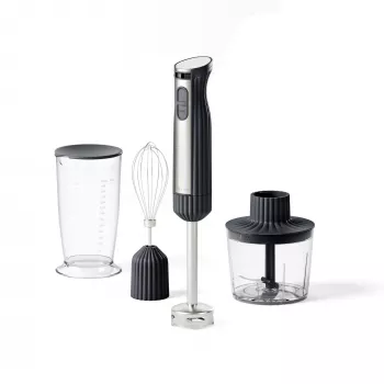 Guzzini Sous Chef stavmixer med tillbehör, grå (148400184)