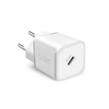 SBS PD reseadapter 20W USB-C GaN vit (TETRGAN1C20W)