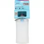 HydraPak Flux+ 1,5L filtervattenflaska - Clear/HP Blue