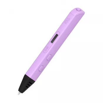 myFirst 3D Pen Artist - 3D-penna, inklusive 6 färgade PLA-filament (lila)