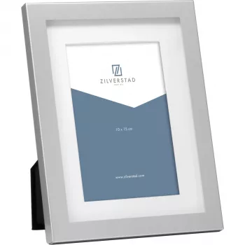 Zilverstad Bredemeijer 8080001 silver enkelbildram 13x18 cm glänsande bords- och väggställning rektangulär