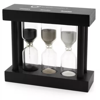 Bredemeijer Tea Timer 3fold svart 2/3/5 minuter 195005