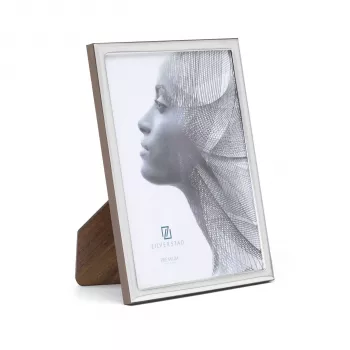 Zilverstad Premium Ancona 13x18 cm metallporträttram silver