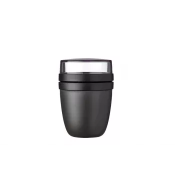 Mepal Lunchpot Ellipse, Nordic Black 500+200 ml