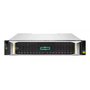 HPE Modular Smart Array 2062 16Gb Fibre Channel SFF-lagring – 6:e generationen – 3,84 TB – 24 fack (SAS-3) SSD 1,92 TB x 2 16Gb Fibre Channel (extern) rackmontering 2U