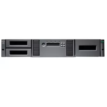 HPE MSL2024 LTO9 SAS bandbibliotek 24 fack 2U rackmonterbar