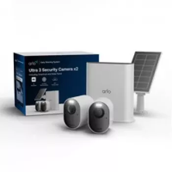 ARLO Ultra 3 säkerhetskamera 2-kam-set + solpanel