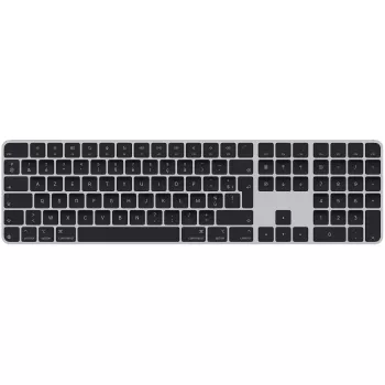 Apple Magic Keyboard med Touch ID och numeriskt tangentbord - silver - US-engelska