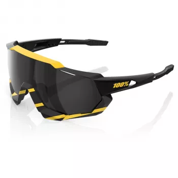 100% Speedtrap sportglasögon - Soft Tact Hazard Frame, HiPER Silver Mirror Lens