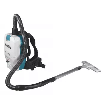 Makita VC008GZ09 40V XGT Batteridriven ryggsäcksdammsugare - 180 mbar max sugkraft, 2,0 L dammpåse, HEPA-filter, endast maskin