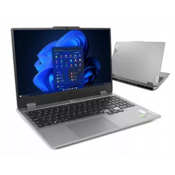Lenovo LOQ 15 bärbar speldator - AMD Ryzen 7 7445HS, 15,6 inch FHD 144Hz, 16GB DDR5, 512GB SSD, RTX 3050, Windows 11 Home, Storm Grey