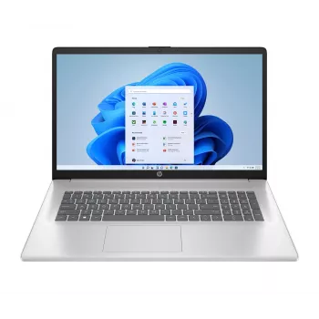 HP 17 bärbar dator - Intel Core 7 150U - 17,3 tums FHD IPS - 16GB RAM - 1TB SSD - Windows 11 Home - Natural Silver
