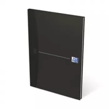 Oxford 100105183 anteckningsbok A4, linjerad, 192 sidor, svart