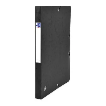 Oxford TOP FILE+ dokumentbox 2,5 cm svart
