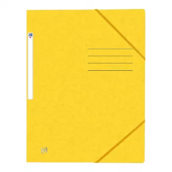 Oxford Top File+ gummibandsmapp A4 gul 400116265