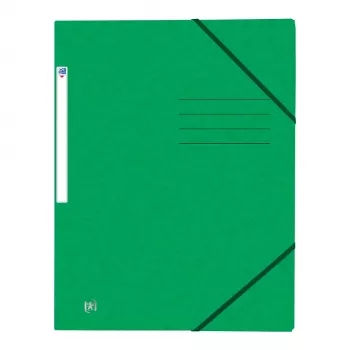 Oxford TOP FILE+ hörngummimapp A4 grön – kontorsmaterial