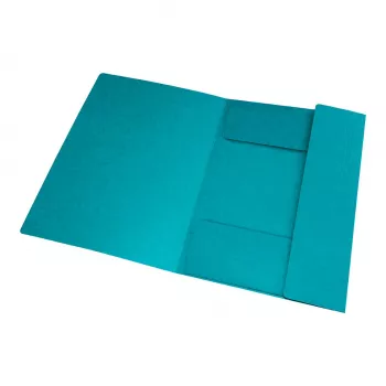 Oxford TOP FILE+ hörnresårmapp A4 3 flikar aqua 400116326