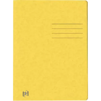 Oxford TOP FILE+ dokumentmapp A4 gul kartong 390 g/m² vändbart fäste