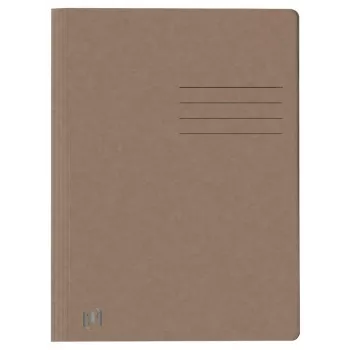 Hamelin fästmapp A4 brun kartong 390 g/m² metallfäste TOP
