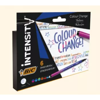 BIC fineliner Intensity 0,4 mm färger sortiment 6-pack