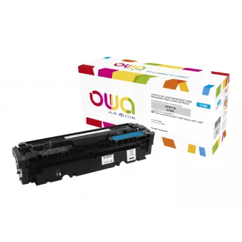 Armor OWA cyan återtillverkad tonerkassett (alternativ till HP 410A)
