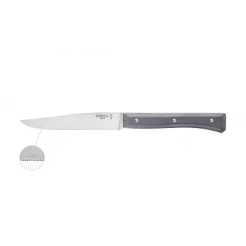 Opinel bordskniv Facette set med 4 st, skiffergrå