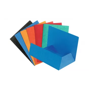 Exacompta 56400E A4 flerfärgade register - 200 blad, 250x320 mm, 100 % återvunnen kartong, universell hålning, Blauer Engel-certifierad