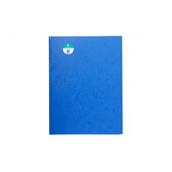 Exacompta 56407E Forever A4 mapp - blå - 200 blad - 240x320 mm - 3 mm rygg - återvunnen kartong