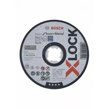 Bosch Expert for INOX+Metal Rapido AS 60 T INOX BF kapskiva 125 x 1,0 x 22,23 mm 10-pack
