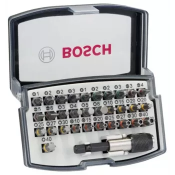 Bosch Accessories 2607017564 bitset 32 delar skruvmejselbitset med magnetisk hållare