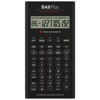 Texas Instruments BA II Plus Professional finansiell kalkylator