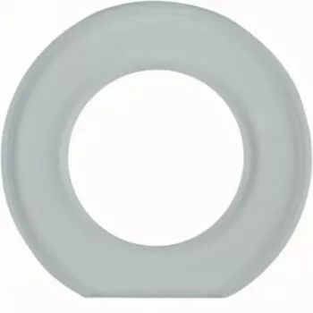 Hager serie glas 1-fack glastäckram klar WTD7171GT