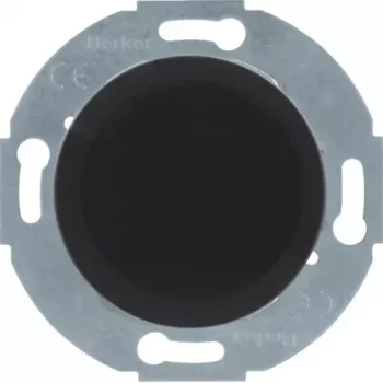 Hager WTF1001BG1 blindlock med mittstycke 1930/glas svart