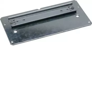 Hager FZ374 universell monteringsplatta 750x250 mm, förzinkat stål
